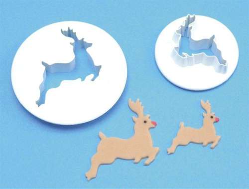 PME Reindeer Cutters - set of 2